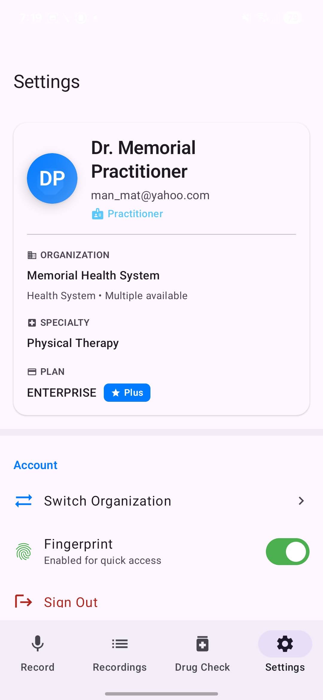 VoiceMD Screenshot 11